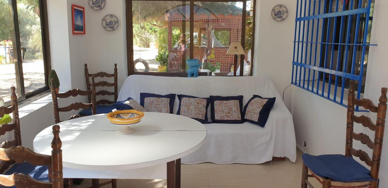 En Finca Las Dunas Dos Chalets Con Jacuzzis En Primera Linea De Playa , Uno De 4 Dormitorios Y Otro De 2 Dormitorios, Llama Al Seiscientos Veintisiete Cuatrocientos Diecisiete Trescientos Noventa Y Ocho ロタ エクステリア 写真